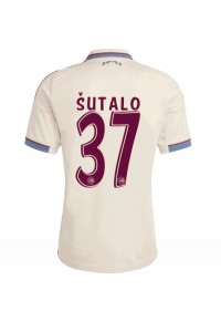 Ajax Josip Sutalo #37 Jalkapallovaatteet Kolmaspaita 2025-26 Lyhythihainen
